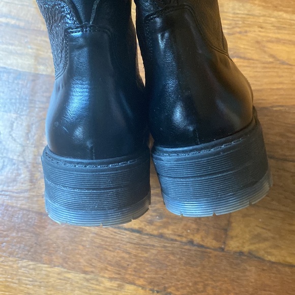 Avellini Lace Up Hiker Combat Boots - Picture 8 of 10